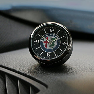 Dashboard Car Clock Air Clip Interior Car Accessories Car Dashboard Clock Cars Air Vent Clip Quartz Clocks Mini Luminous Quartz Analog Watch Universal Pocket Stick On Clock Perfect Decoration for Boats Bikes Auto Home Decoration Stevvex