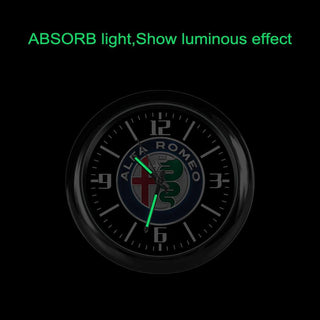 Dashboard Car Clock Air Clip Interior Car Accessories Car Dashboard Clock Cars Air Vent Clip Quartz Clocks Mini Luminous Quartz Analog Watch Universal Pocket Stick On Clock Perfect Decoration for Boats Bikes Auto Home Decoration Stevvex