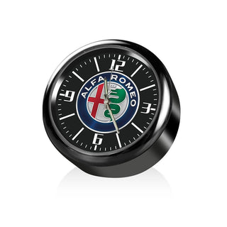 Dashboard Car Clock Air Clip Interior Car Accessories Car Dashboard Clock Cars Air Vent Clip Quartz Clocks Mini Luminous Quartz Analog Watch Universal Pocket Stick On Clock Perfect Decoration for Boats Bikes Auto Home Decoration Stevvex