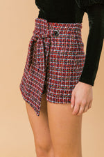 WONDERFUL WEATHER TWEED SKORT - By Baano