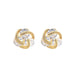 14K Yellow Gold Over Sterling