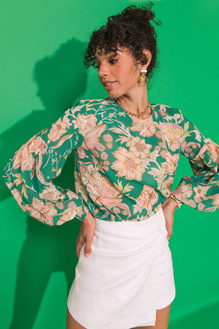 DAYBREAK SKYLINE WOVEN TOP - By Baano