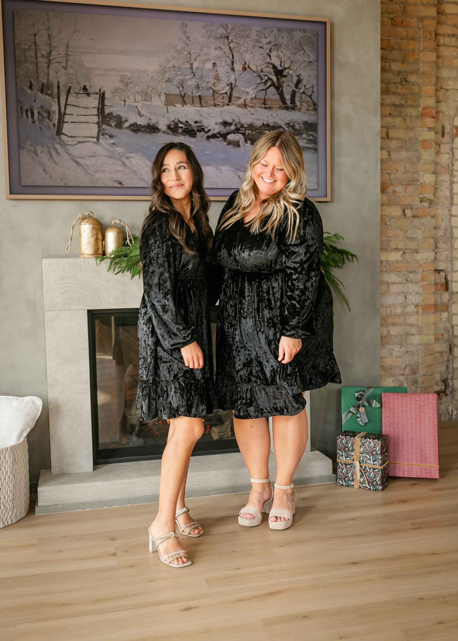 Diana Crushed Velvet Midi Dress - Glamourous Grace