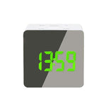 Digital Alarm Clock Desk Table Clock  3 Alarm Sounds Adjustable Volume Easy Digital Alarm Clock for Kids and Adults Compact Desk & Shelf Clocks for Bedroom Curved LED Screen Alarm Clocks For Kid Bedroom Temperature Snooze Function Home Decor Watch Stevvex