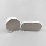 Digital Alarm Clock Digital Clock Large Display LED Alarm Electric Clocks Mirror Surface 3 Levels Brightness Dual USB LED Curved Surface Mirror Electronic Table Clock Large Screen Snooze Desktop Clock For Home Decoration Stevvex