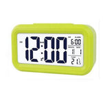 Digital Alarm Clock Voice Alarm Clock Intelligent Smart Timer Creative Students Mute LED Electronic Warning Machinery Gifts Battery Operated LCD Electronic Clock for Bedroom Home Kitchen Office Outdoor Stevvex