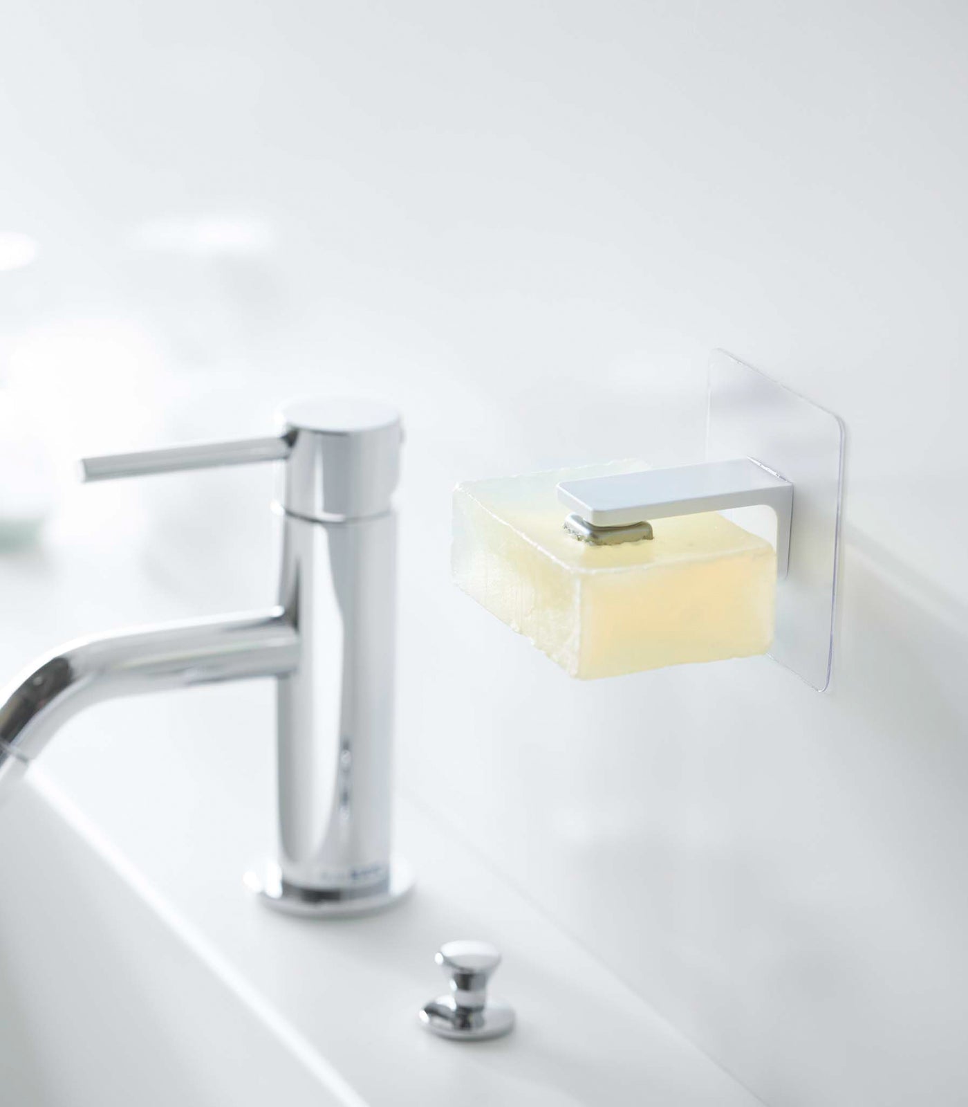 Traceless Adhesive Magnetic Soap Holder - By Baano