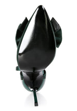 Dingles High Heeled Satin Bow Sandals