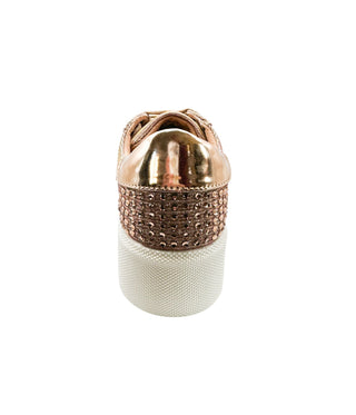 Diva Sneaker in Rose Gold Naughty Monkey