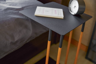 C Side Table (22" H)  - Steel + Wood - By Baano