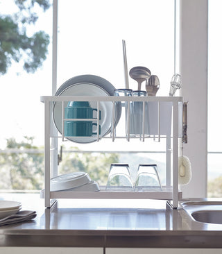 Two-Tier Wire Dish Rack - Steel - By Baano