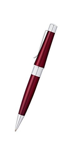 Beverly Red Lacquer Ballpoint Pen - By Baano