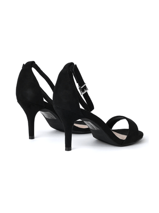 Dove | Black Suede