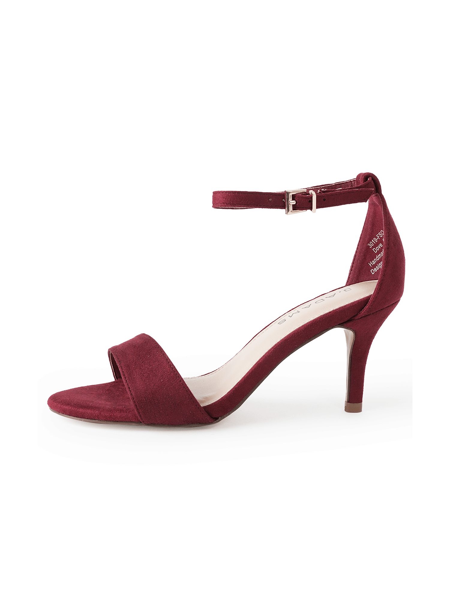 Dove | Burgundy Suede