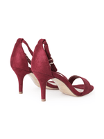 Dove | Burgundy Suede