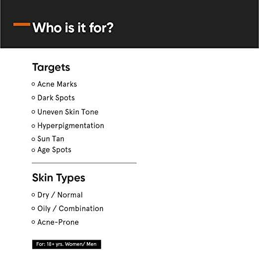 Minimalist Anti-Pigmentation Actives 08% Face Cream