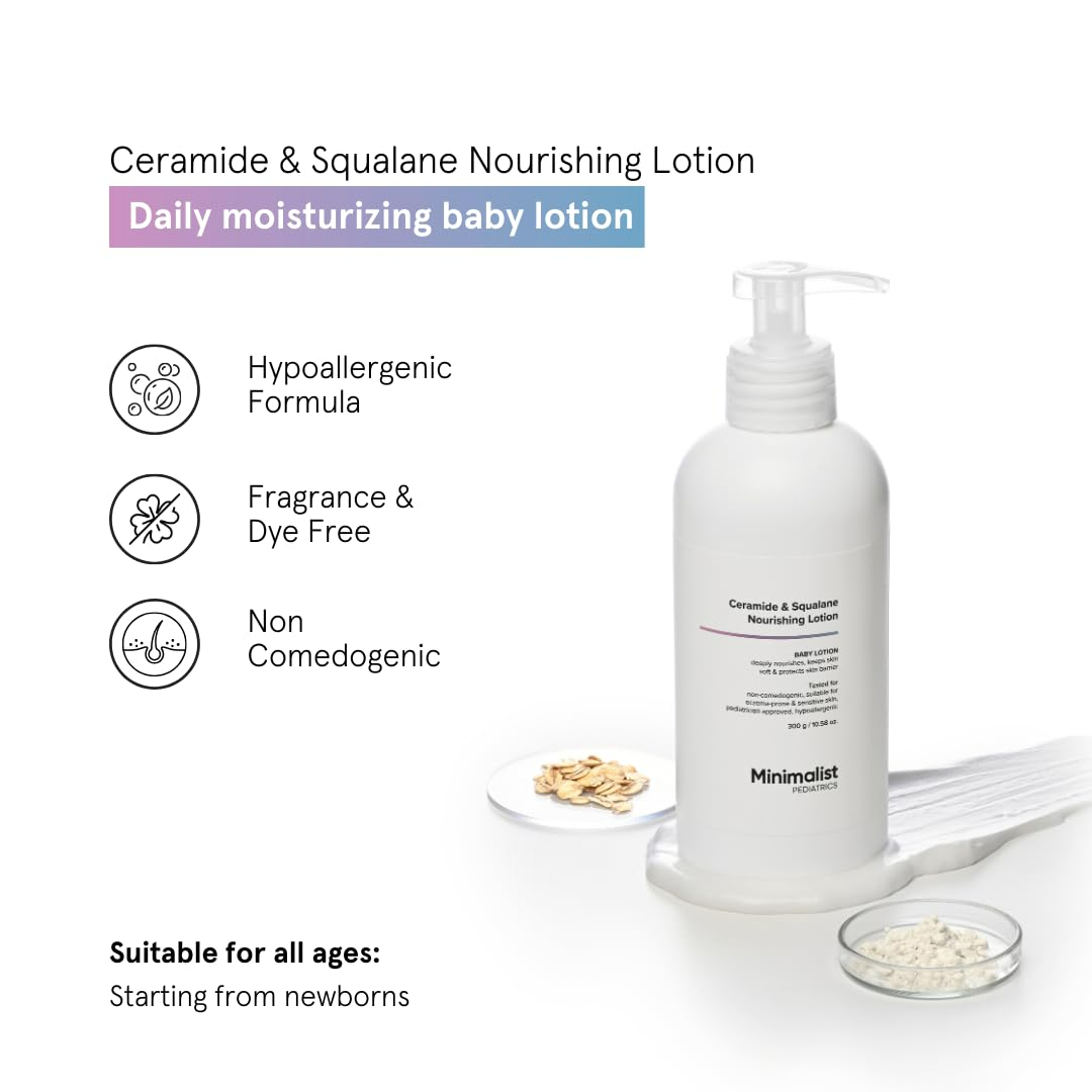 Minimalist Ceramide & Squalane Nourishing Baby Lotion