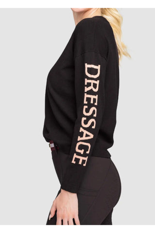 DRESSAGE  CREWNECK SWEATER - By Baano