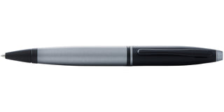 Calais™ Matte Gray and Black Lacquer Ballpoint Pen - By Baano