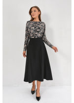 Dusky Bloom Knit Top