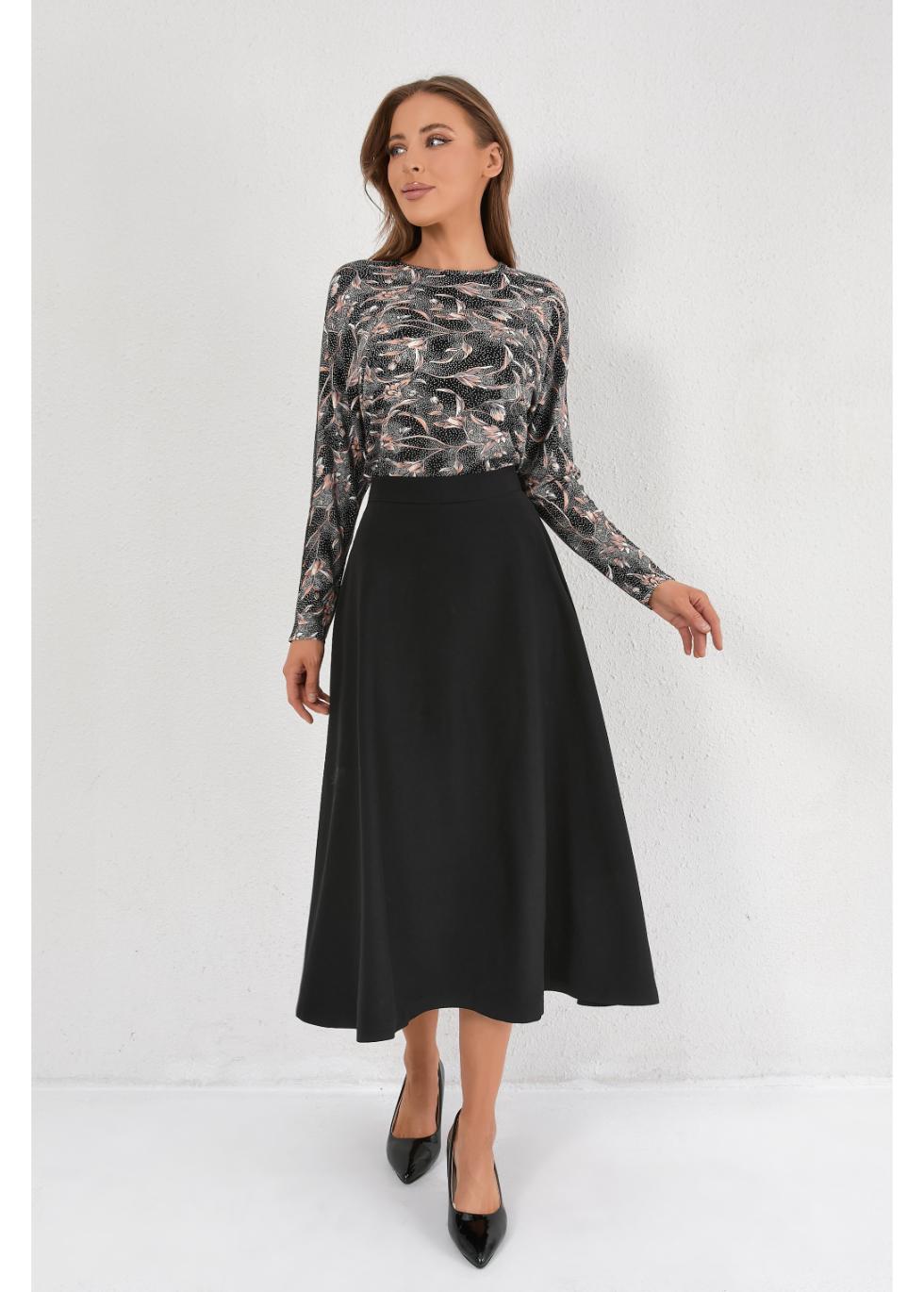 Dusky Bloom Knit Top