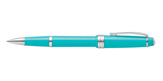 Bailey Light™ Polished Teal Resin Rollerball Pen - By Baano