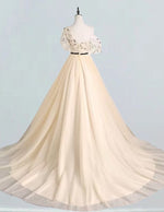 Girls' Elegant Tulle One-Shoulder Prom Dress | Formal Evening Ball Gown