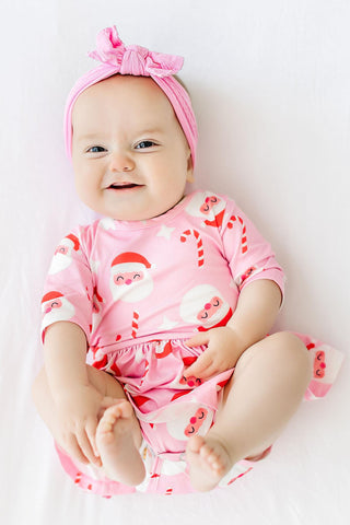 Jingle Bells 3/4 Sleeve Twirl Bodysuit - By Baano