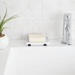 Slotted Soap Tray - Steel - By Baano