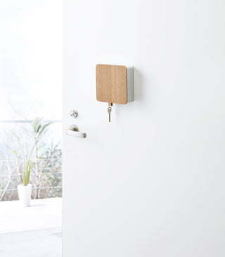 Magnetic Key Cabinet - Steel + Wood - By Baano