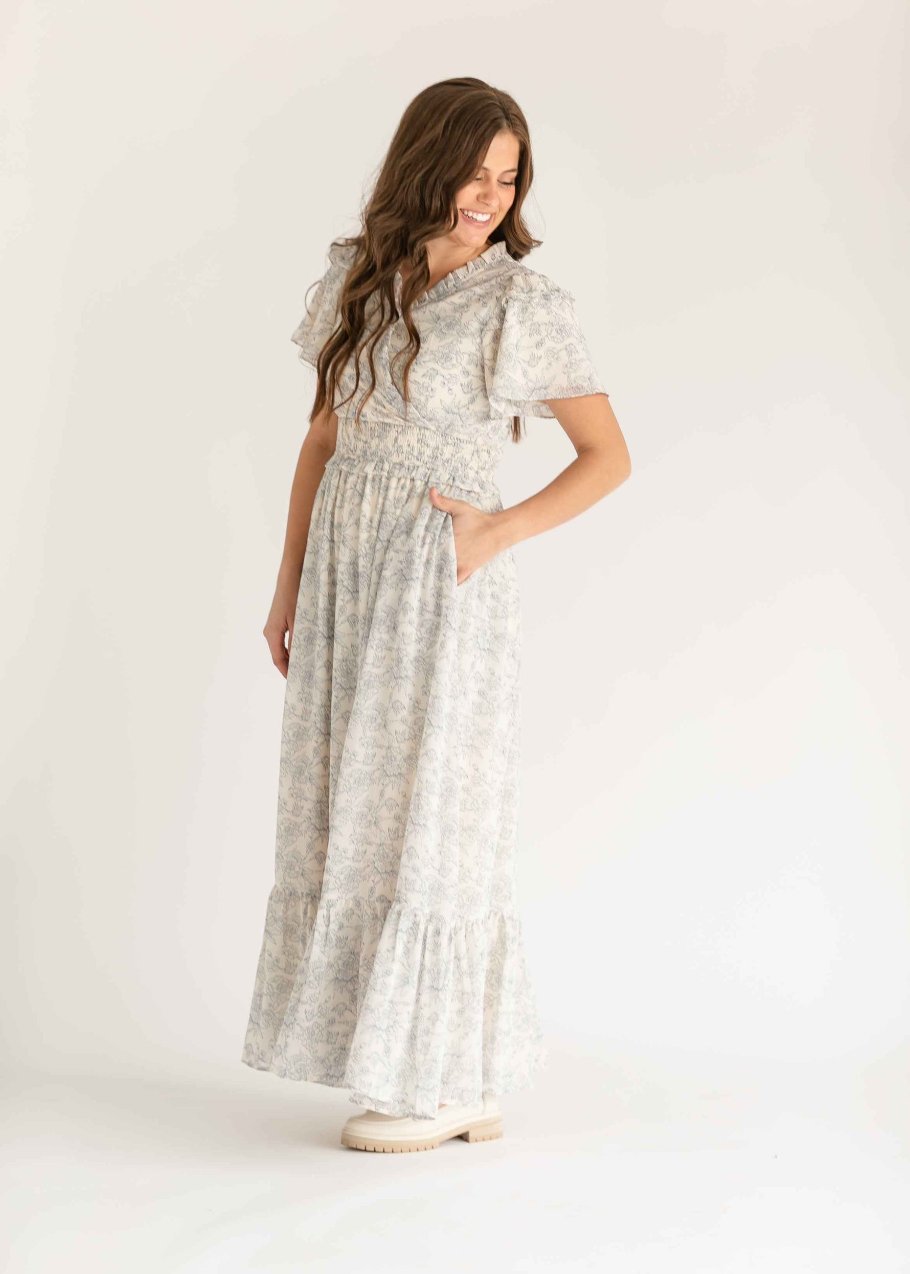 Eden Floral Maxi Dress