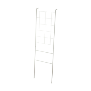 Leaning Ladder with Grid Panel (63" H)  - Steel - By Baano