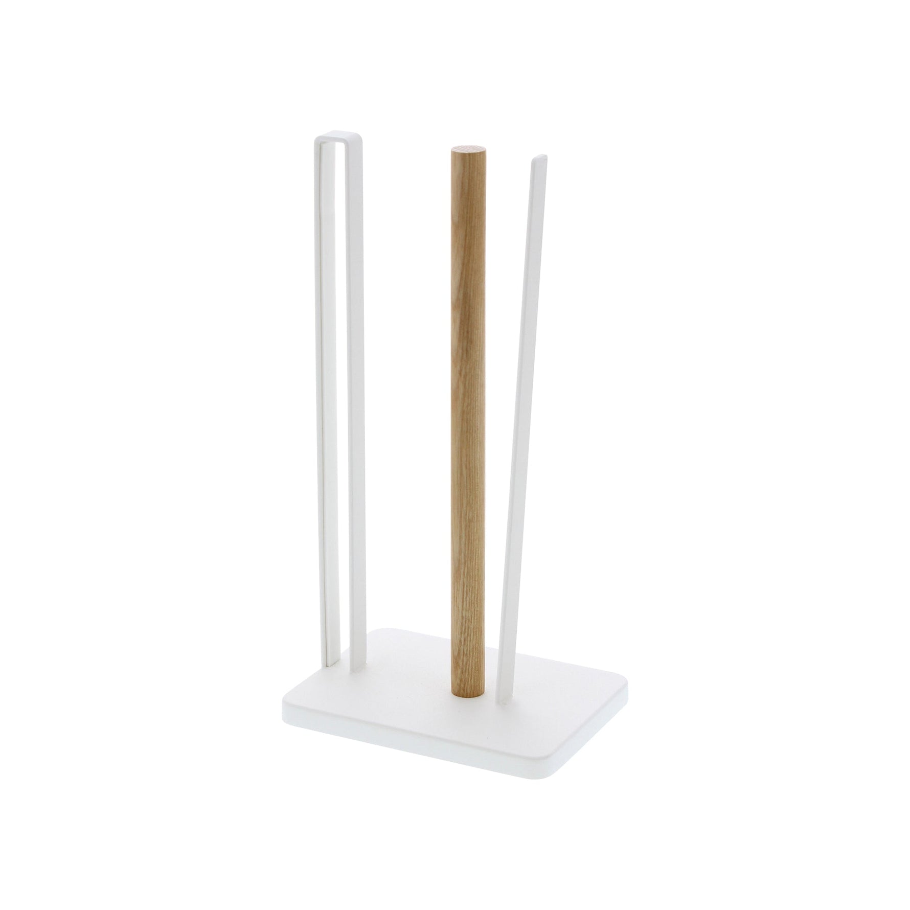 Paper Towel Holder - Steel + Wood - By Baano
