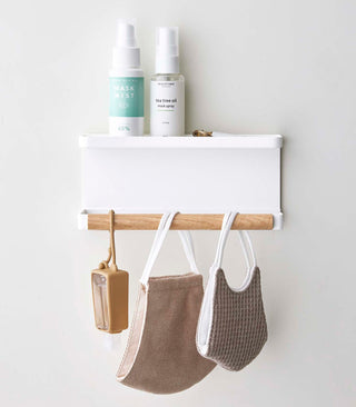 Magnetic Umbrella Holder - Steel + Wood - By Baano