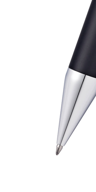 X Charcoal Black Rollerball Pen - By Baano