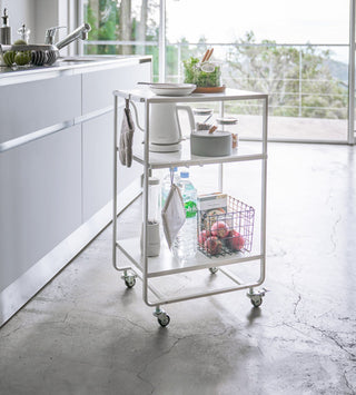 Rolling Utility Cart (32" H)  - Steel - By Baano
