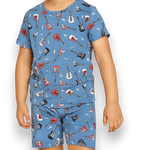 Electric Guitars Rockstar Summer Pajama Set - By Baano