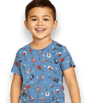 Electric Guitars Rockstar Summer Pajama Set - By Baano