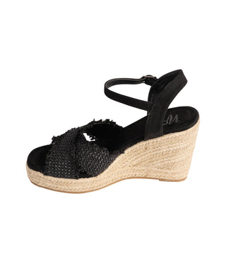 Elinor Wedge in Black Naughty Monkey