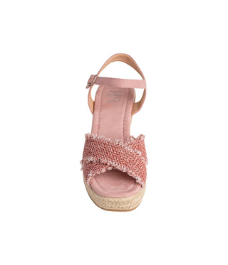 Elinor Wedge in Pink Naughty Monkey