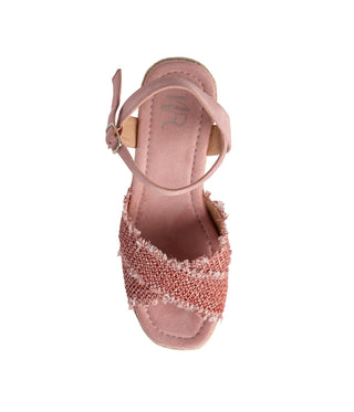 Elinor Wedge in Pink Naughty Monkey