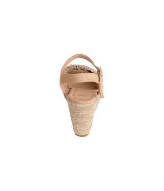Elinor Wedge in Taupe Naughty Monkey