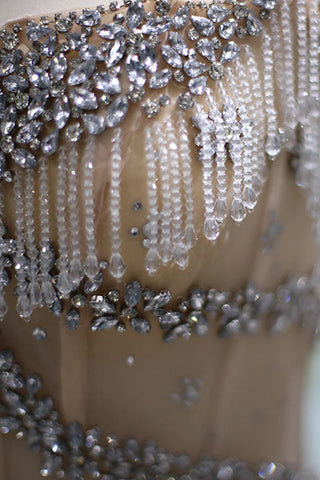 Eliza Doolittle Beaded Maxi Dress - By Baano