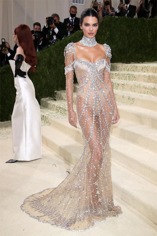 Eliza Doolittle Beaded Maxi Dress - By Baano