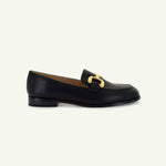 GEORGINA: CLASSIC LOAFER - BLACK - By Baano