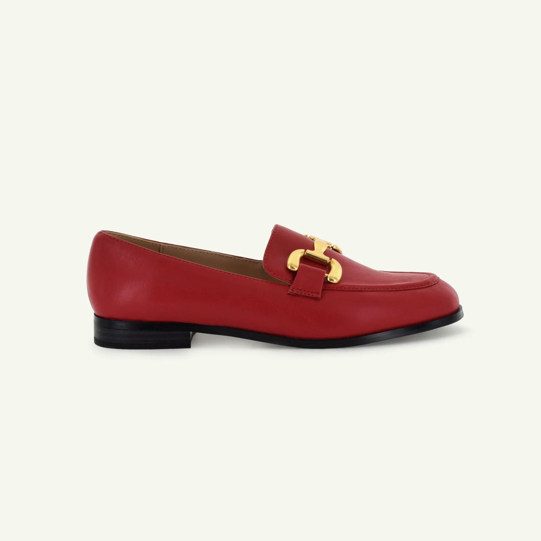 GEORGINA: CLASSIC LOAFER - CARDINAL - By Baano