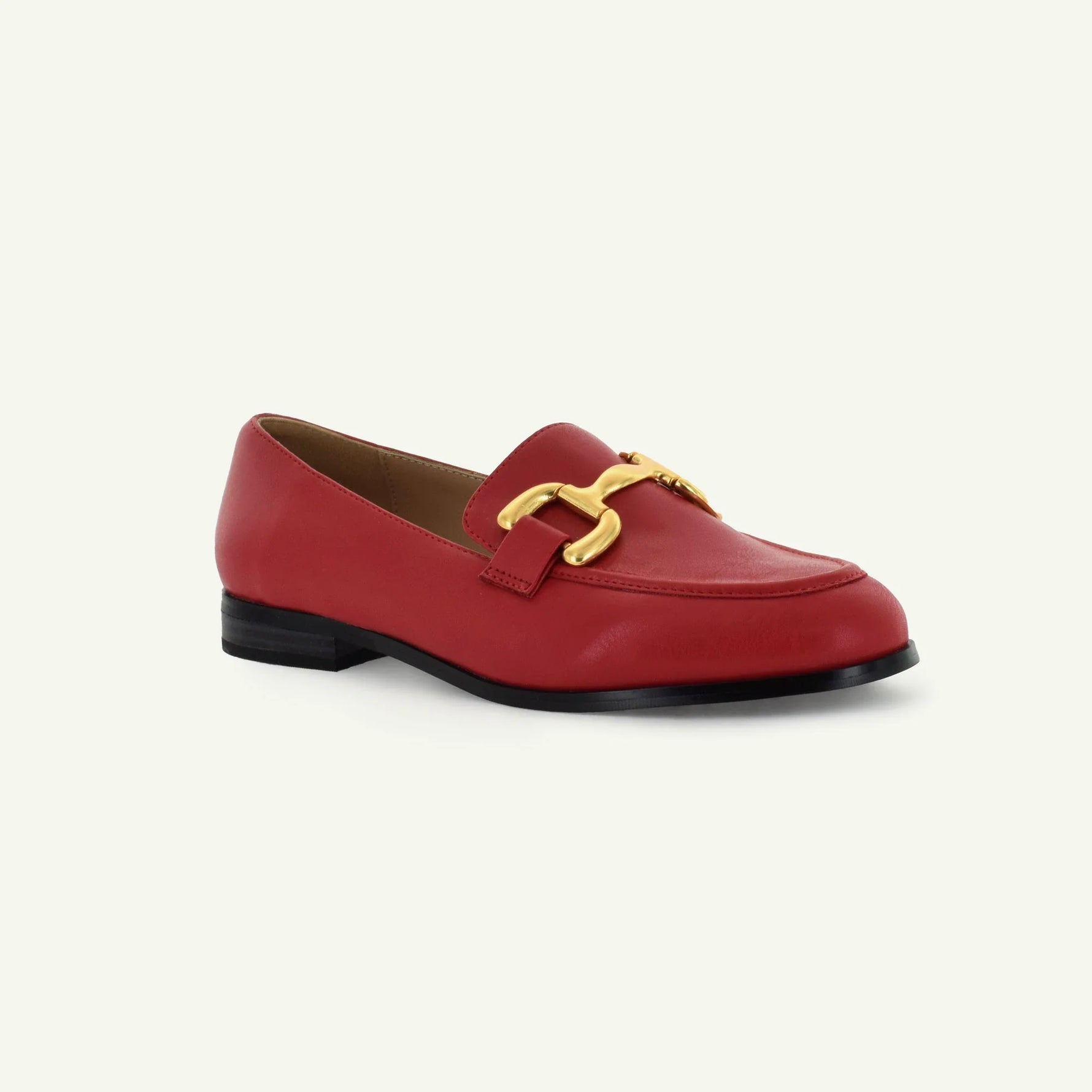GEORGINA: CLASSIC LOAFER - CARDINAL - By Baano