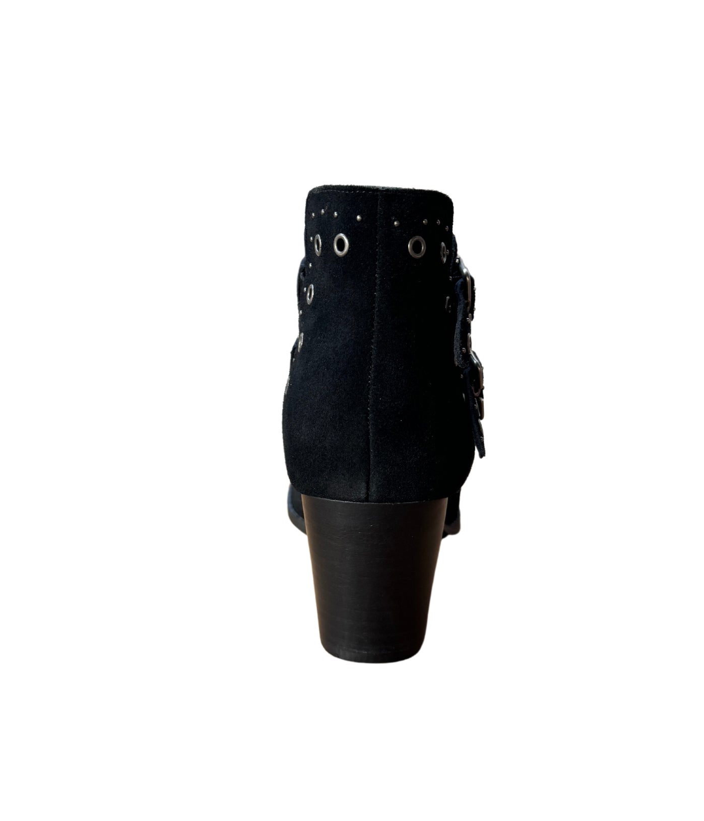 Elsa Leather Ankle Boot in Black Naughty Monkey