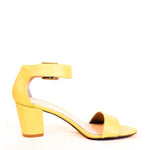 Elyse Faux Leather Sandal Heels
