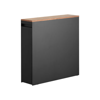 Pull-Out Bathroom Storage Cabinet - Steel + Wood - By Baano